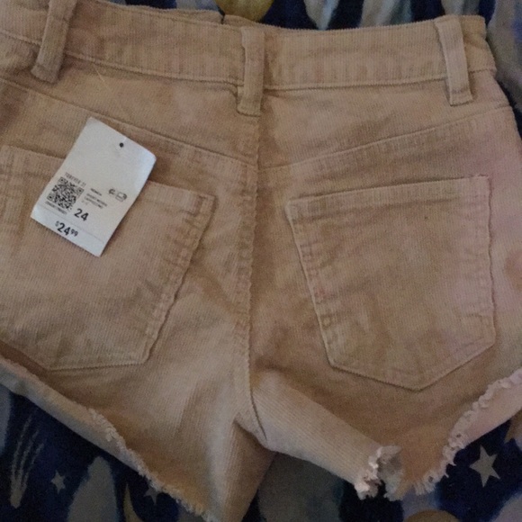 These are Forever 21 tan/cappuccino color shorts! - Picture 2 of 5